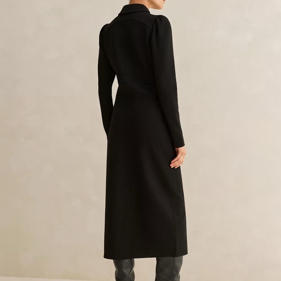 ME + EM Travel Tailoring Midi Shirt Dress - Picture 5 of 10